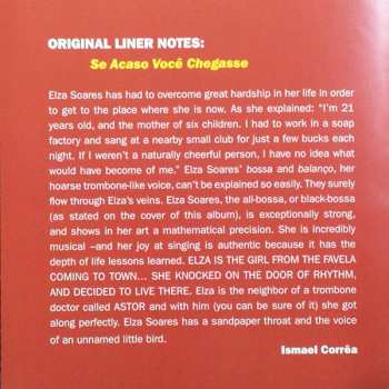 CD Elza Soares: Se Acaso Você Chegasse & A Bossa Negra LTD | DIGI
