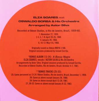 CD Elza Soares: Se Acaso Você Chegasse & A Bossa Negra LTD | DIGI