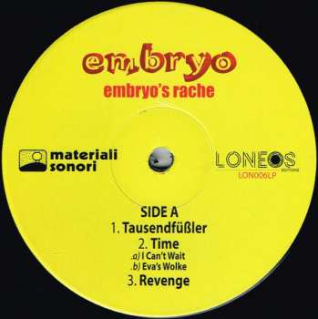LP Embryo: Embryo's Rache