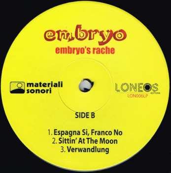 LP Embryo: Embryo's Rache
