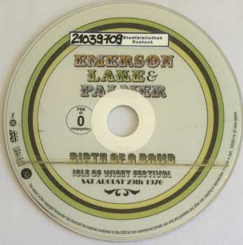 DVD Emerson, Lake & Palmer: The Birth Of A Band - Isle Of Wight Festival 1970