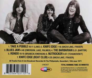 CD Emerson, Lake & Palmer: Back In The Fatherland