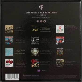 12SP/Caja Emerson, Lake & Palmer: Singles DLX | CLR