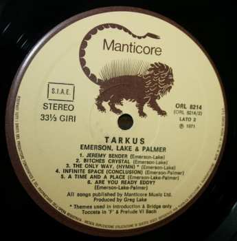 LP Emerson, Lake & Palmer: Tarkus