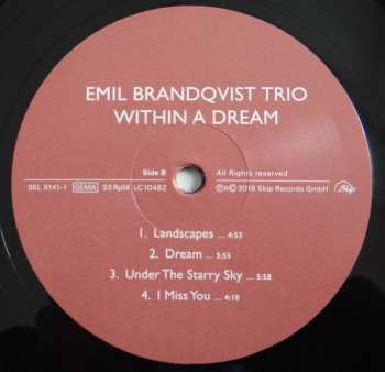 LP Emil Brandqvist Trio: Within A Dream