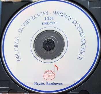 5CD/Caja Mstislav Rostropovich: Piano Trios