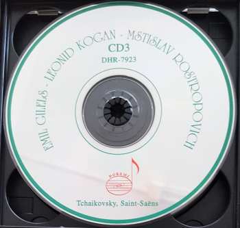 5CD/Caja Mstislav Rostropovich: Piano Trios