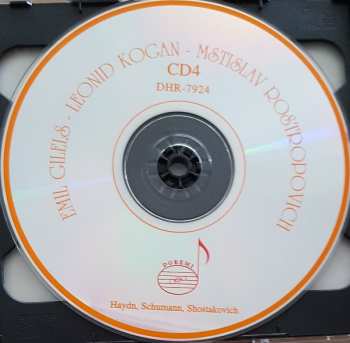 5CD/Caja Mstislav Rostropovich: Piano Trios