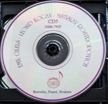 5CD/Caja Mstislav Rostropovich: Piano Trios