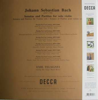 3LP/Caja Johann Sebastian Bach: Three Sonatas And Three Partitas For Unaccompanied Violin