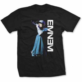 Mercancía Eminem: Tričko Mic. Pose  S