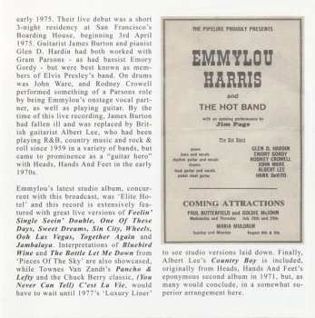 CD Emmylou Harris: Hot Night In Roslyn