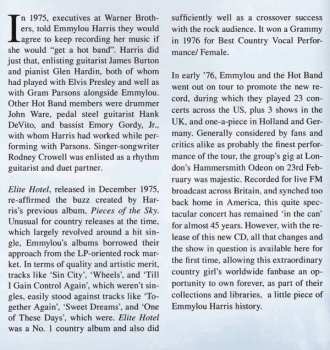 CD Emmylou Harris: Here And There (London Broadcast 1976)