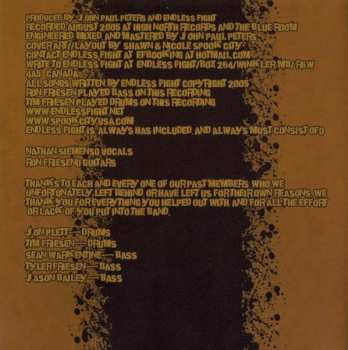 CD Endless Fight: Back To The Front