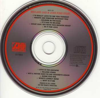 CD England Dan & John Ford Coley: Best Of England Dan & John Ford Coley