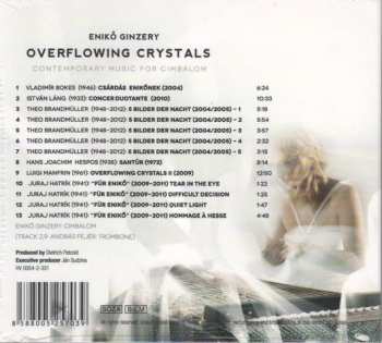 CD Enikö Ginzery: Overflowing Crystals (Contemporary Music For Cimbalom)