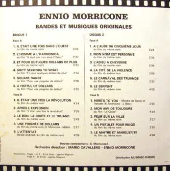 2LP Ennio Morricone: Bandes Et Musiques Originales