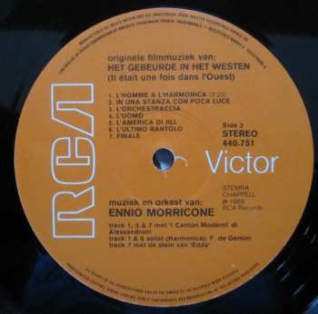LP Ennio Morricone: Het Gebeurde In Het Westen