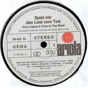 LP Ennio Morricone: Spiel Mir Das Lied Vom Tod