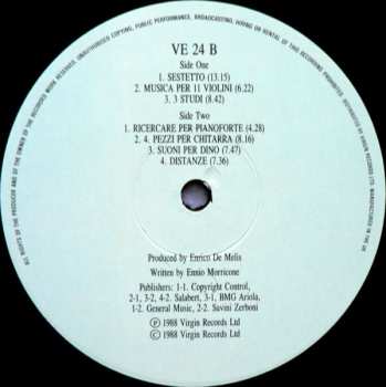 LP Ennio Morricone: Chamber Music