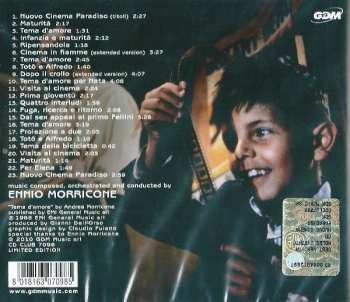 CD Ennio Morricone: Nuovo Cinema Paradiso (Original Motion Picture Soundtrack) LTD