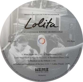 LP Ennio Morricone: Lolita (Original Motion Picture Soundtrack)