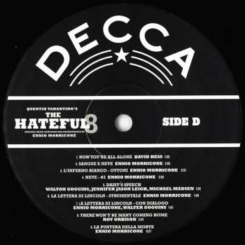 2LP Ennio Morricone: Quentin Tarantino's The H8ful Eight