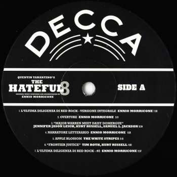 2LP Ennio Morricone: Quentin Tarantino's The H8ful Eight