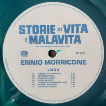 LP Ennio Morricone: Storie Di Vita E Malavita (Colonna Sonora Originale Del Film) CLR | LTD