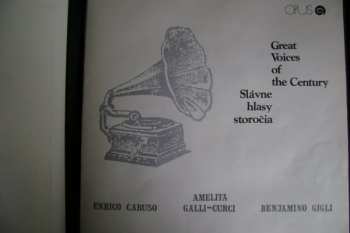 3LP/Caja Enrico Caruso: Great Voices Of The Century (3xLP + BOX + INSERT)