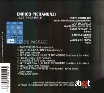 CD Enrico Pieranunzi Jazz Ensemble: Time's Passage