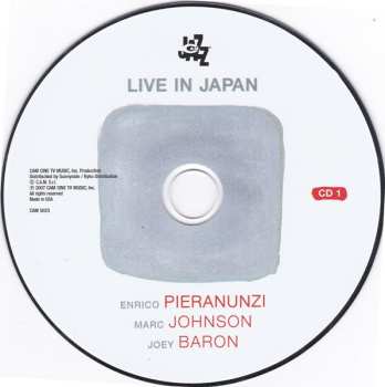 2CD Enrico Pieranunzi, Marc Johnson, Joey Baron: Live In Japan