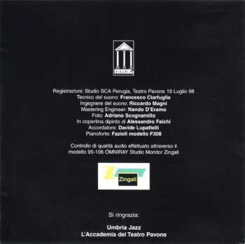 CD Enrico Pieranunzi: Un'Alba Dipinta Sui Muri