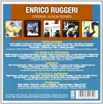 5CD/Caja Enrico Ruggeri: Original Album Series