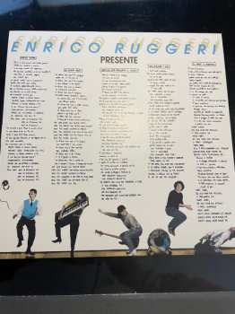 LP Enrico Ruggeri: Presente - Studio / Live CLR | LTD | NUM