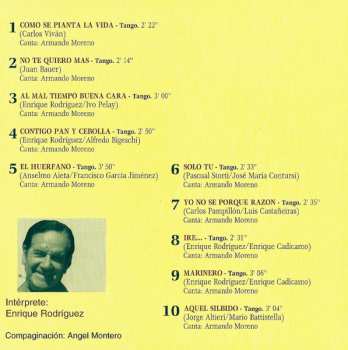 CD Enrique Rodríguez Y Su Orquesta: Tangos Con Armando Moreno Vol. 2