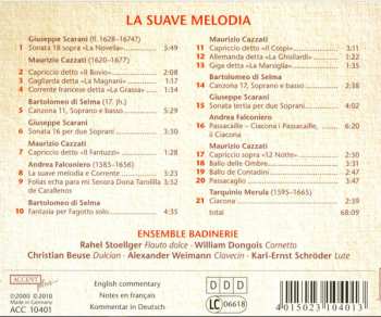 CD William Dongois: La Suave Melodia - Performance Practice In Italy 1600 - 1660