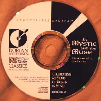 CD Ensemble Galilei: The Mystic And The Muse (Celebrating 600 Years Of Women In Music)