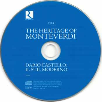 7CD/Caja Ensemble La Fenice: The Heritage Of Monteverdi
