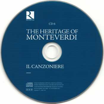 7CD/Caja Ensemble La Fenice: The Heritage Of Monteverdi