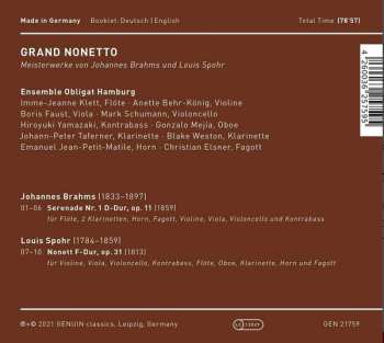 CD Ensemble Obligat: Grand Nonetto