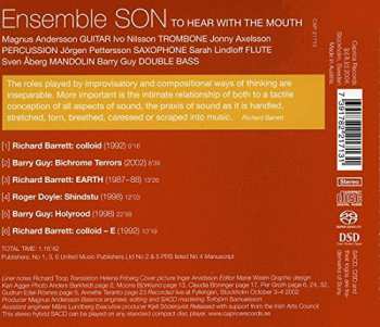 SACD Ensemble SON: To Hear With The Mouth