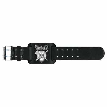 Merch Ensiferum: Pulsera de cuero Sword & Axe