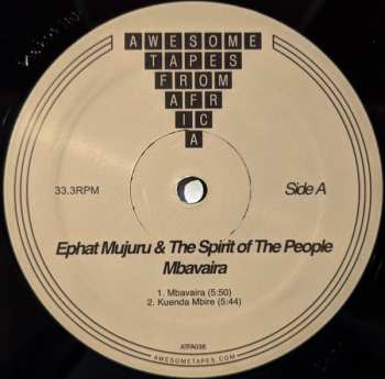 LP Ephat Mujuru And The Spirit Of The People: Mbavaira