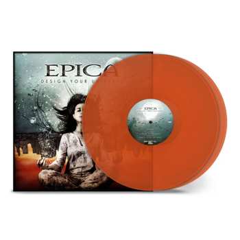 2LP Epica: Design Your Universe(transparent Orange Vinyl)