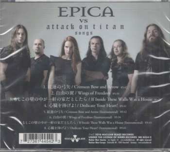 CD Epica: Epica vs Attack On Titan Songs