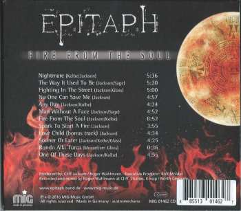CD Epitaph: Fire From The Soul