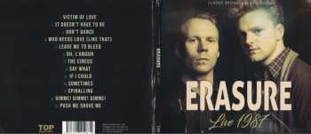CD Erasure: Live 1987