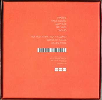 3CD/Caja Erasure: The Neon Singles LTD