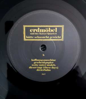 LP Kaiser Quartett: Hätte Sehnsucht Gewicht